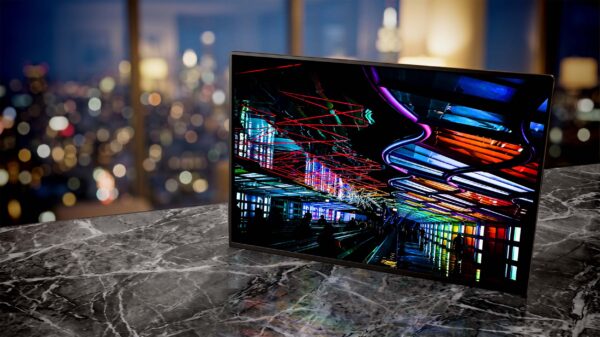 The Sky's the Limit neon exhibit at Chicago airport — Noir10 handmade LED backlit print